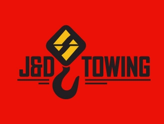 J&D Towing logo design by Muhammad_Abbas