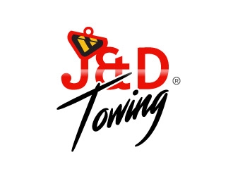 J&D Towing logo design by Muhammad_Abbas