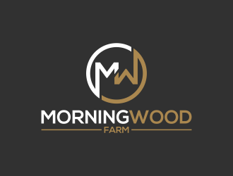 Morningwood Farm logo design by ubai popi