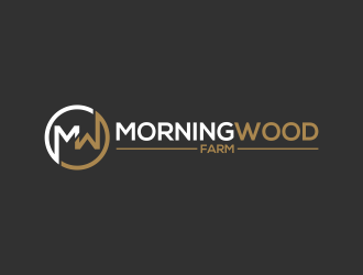 Morningwood Farm logo design by ubai popi