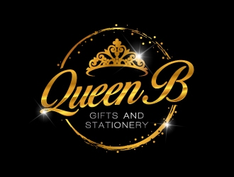 Queen B Gifts and Stationery  logo design by jaize