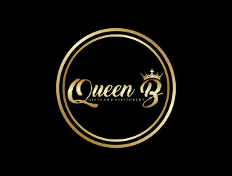 Queen B Gifts and Stationery  logo design by oke2angconcept