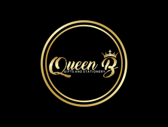 Queen B Gifts and Stationery  logo design by oke2angconcept