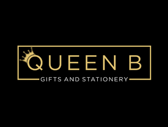 Queen B Gifts and Stationery  logo design by johana