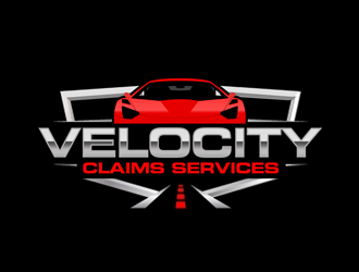 Velocity Claims Services logo design by kunejo