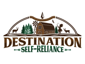 Destination Self-Reliance logo design by Godvibes