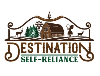 Destination Self-Reliance logo design by Godvibes