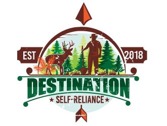 Destination Self-Reliance logo design by Suvendu