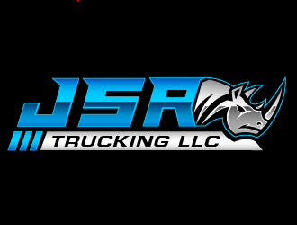 JSR Trucking, LLC logo design by THOR_