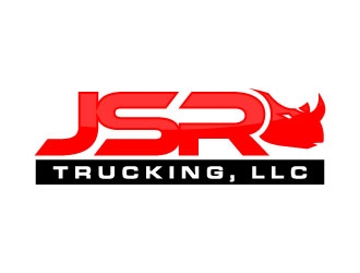 JSR Trucking, LLC logo design by daywalker
