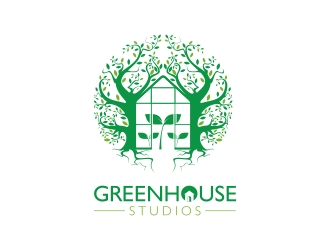 Greenhouse studios logo design by yunda