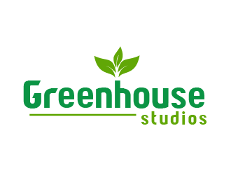 Greenhouse studios logo design by yaya2a