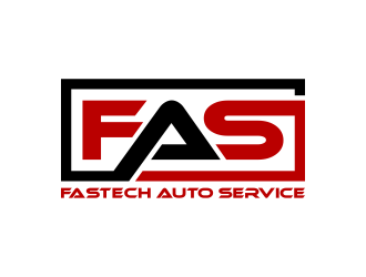 Fastech Auto Service logo design by pakNton