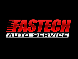 Fastech Auto Service logo design by kunejo