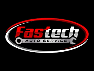 Fastech Auto Service logo design by jaize
