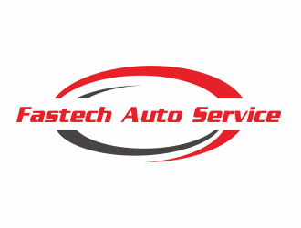 Fastech Auto Service logo design by Greenlight