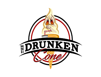 The Drunken Cone logo design by Republik