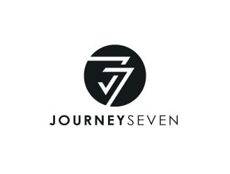 J7 / Journey Seven logo design by sanworks