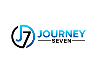 J7 / Journey Seven logo design by ubai popi