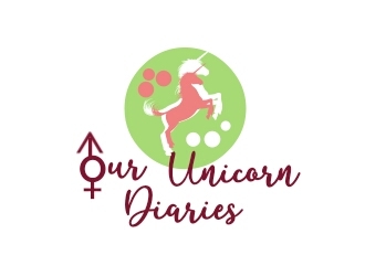 Our Unicorn Diaries logo design by Rexx