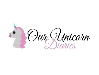 Our Unicorn Diaries logo design by ElonStark