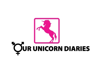 Our Unicorn Diaries logo design by cybil