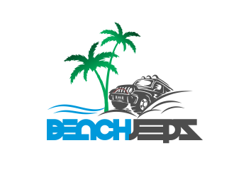 Beach Jeeps logo design by AisRafa