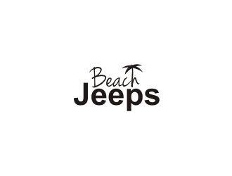Beach Jeeps logo design by Barkah