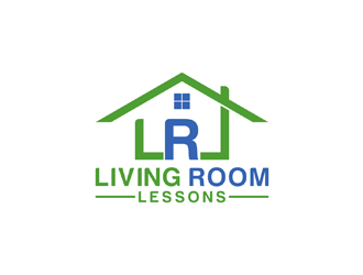 Living Room Lessons logo design by johana