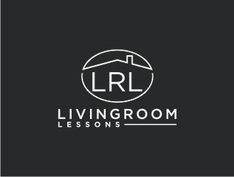 Living Room Lessons logo design by bricton