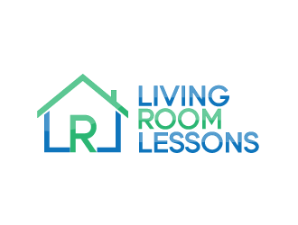 Living Room Lessons logo design by bluespix