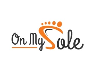 On My Sole logo design by Suvendu