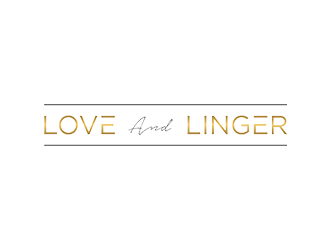 Love and Linger logo design by blackcane