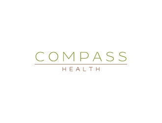 Compass Health logo design by zamzam