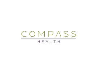 Compass Health logo design by zamzam