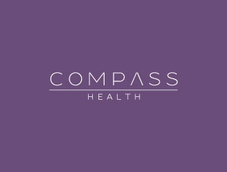 Compass Health logo design by zamzam