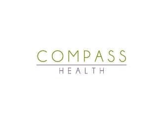 Compass Health logo design by zamzam
