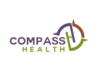 Compass Health logo design by yaya2a