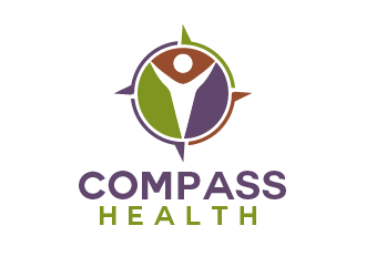 Compass Health logo design by yaya2a