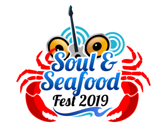 Soul & Seafood Fest 2019 logo design by ingepro