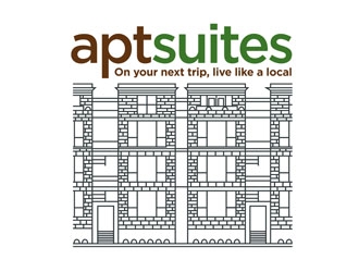 aptsuites logo design by CreativeMania