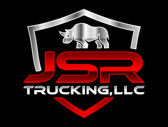 JSR Trucking, LLC logo design by ubai popi