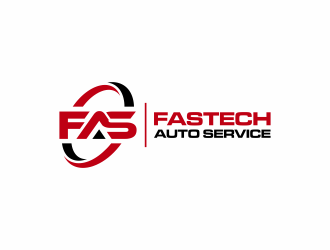 Fastech Auto Service logo design by ammad