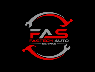 Fastech Auto Service logo design by qqdesigns