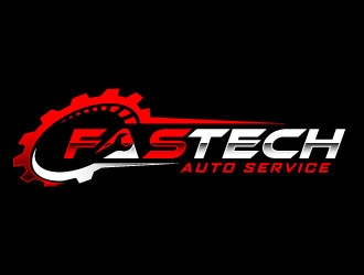 Fastech Auto Service logo design by daywalker