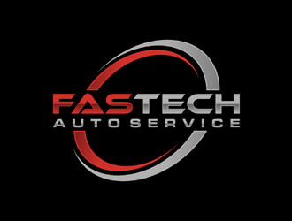 Fastech Auto Service logo design by johana