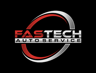 Fastech Auto Service logo design by johana