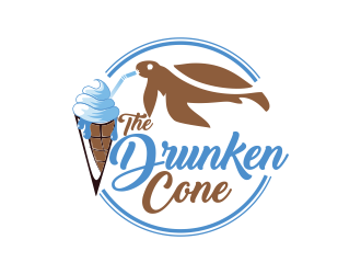 The Drunken Cone logo design by qqdesigns