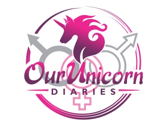 Our Unicorn Diaries logo design by ruki