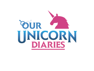 Our Unicorn Diaries logo design by pollo